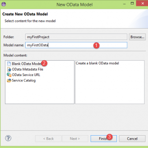 Create a New OData Model