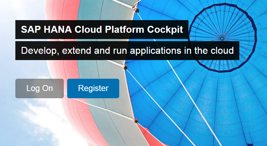 SAP HANA Trial OnDemand Cloud Platform