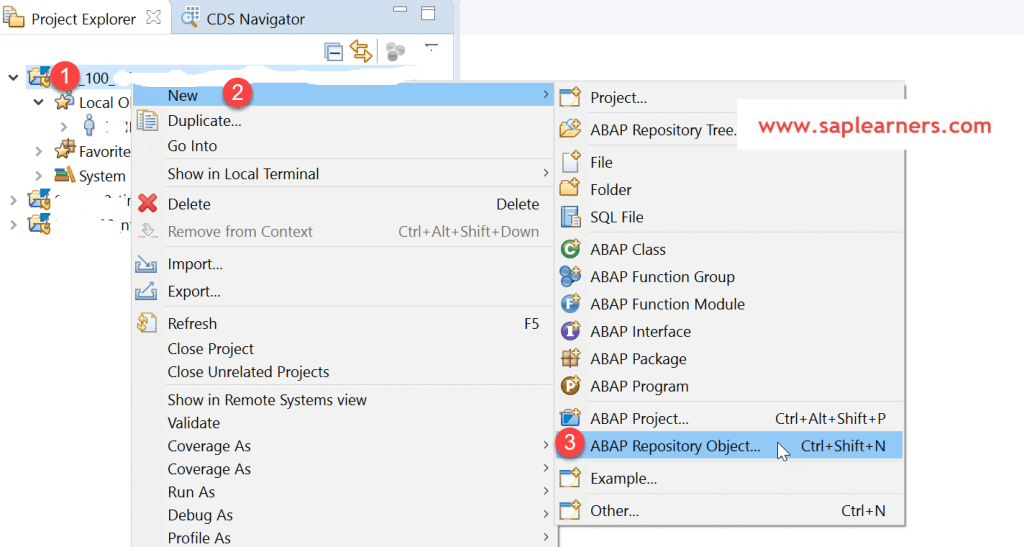 ABAP Domains in Eclipse ADT 0