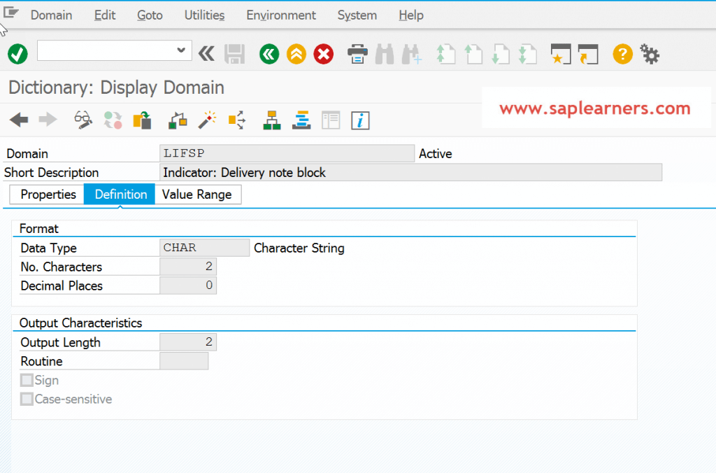 ABAP Domains in Eclipse ADT 5