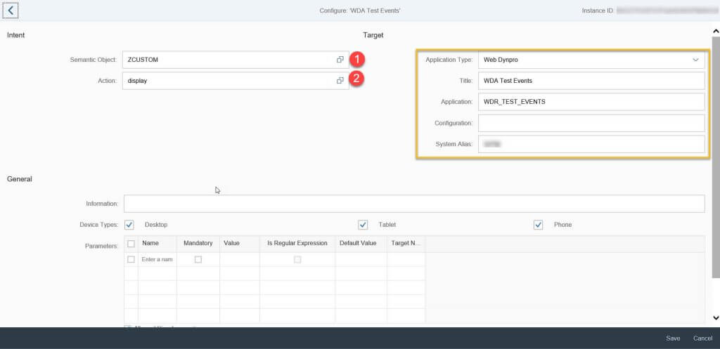 Configure WebDynpro Application in SAP Fiori 2
