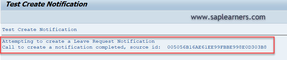 Configure Notifications in Fiori 2.0Backend System Step17