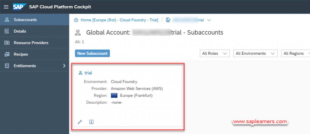 ABAP Environment in SAP Cloud Platform Step2