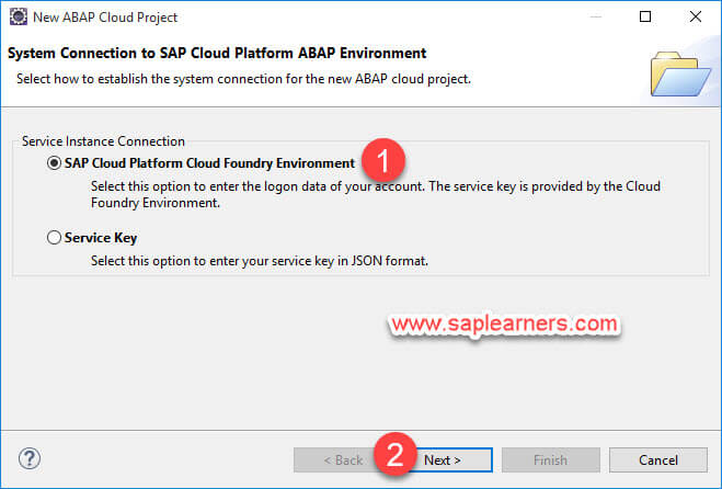 ABAP in Cloud project Step6