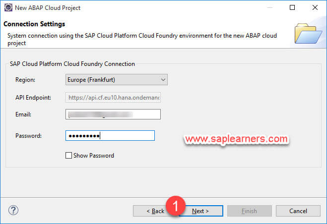 ABAP in Cloud project Step7