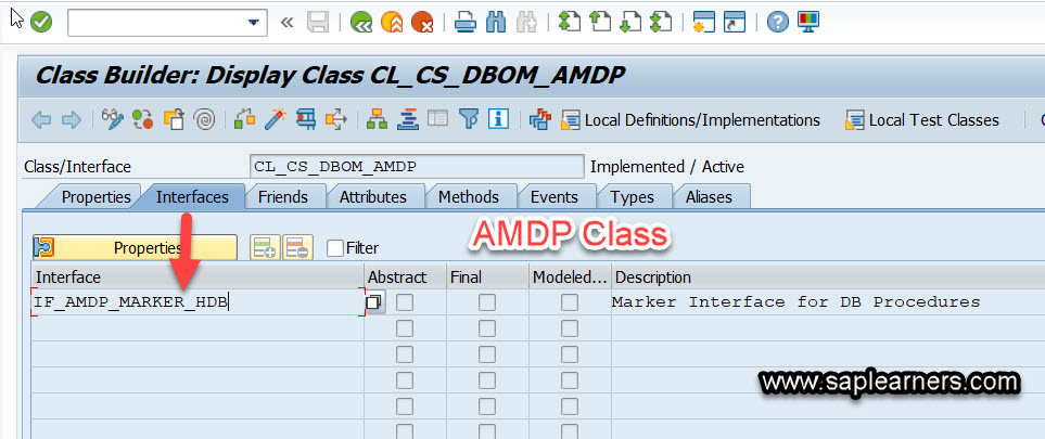 AMDP Introduction AMDP Class 1