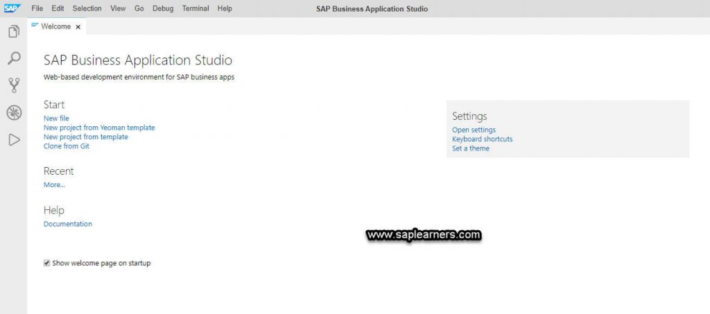 SAP Business Application Studio Installation Step13