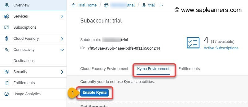 Kyma Runtime the Extension Factory in SAP Cloud Platform Step4