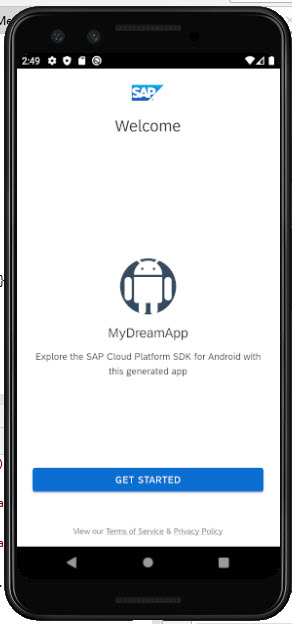 SAP Cloud SDK for Andriod App Development Step11