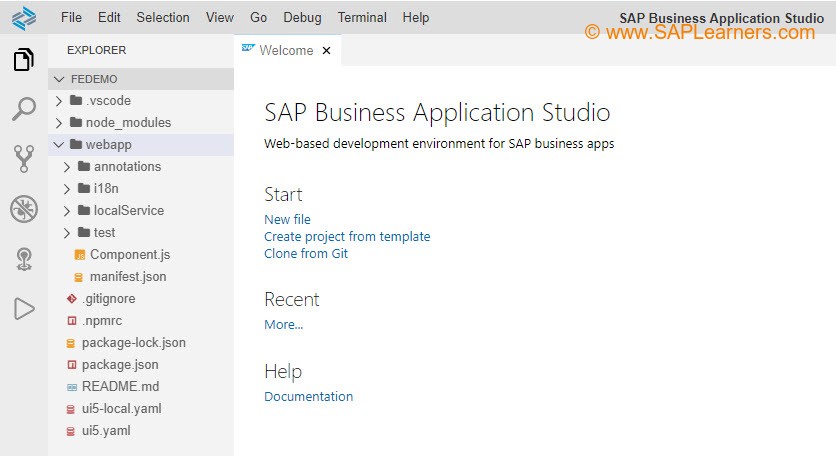 SAP Fiori Elements App in Business Application Studio Step11
