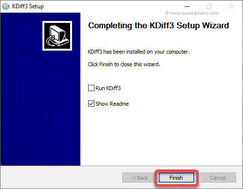 KDiff Source Code Compare Tool Step6