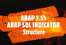 Abap 7.55 Indicator Structure thumbnail