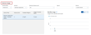 SAP BTP Global Account Usage Analytics_Service Usage