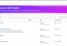 SAP Build Apps Guided Experience