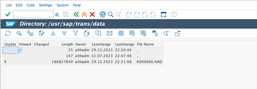 AL11 DXP 2023 data file